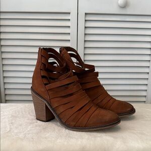 Women's Free People Hybrid Brown Ankle Boots